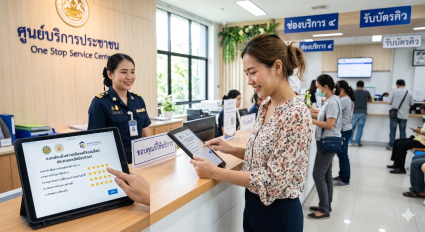 แบบประเมินความพึงพอใจออนไลน์ อปท. เก็บคะแนนและใช้ปรับปรุงบริการอย่างไร