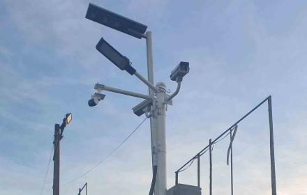 เสา Smart Pole สำหรับ Smart City อบจ มุกดาหาร
